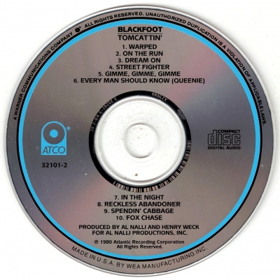 Blackfoot - Tomcattin' (1980)