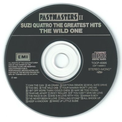 Suzi Quatro - The Wild One - The Greatest Hits (1990) [TOCP 6395]
