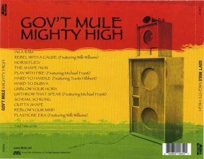 Gov't Mule - Mighty High - 2007