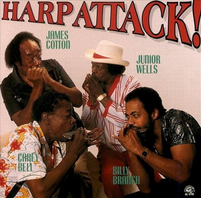 James Cotton, Carey Bell, Junior Wells, Billy Branch - HARP ATTACK!  (1990)
