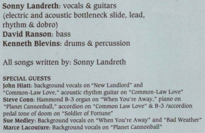 Sonny Landreth - Outward Bound (1992)