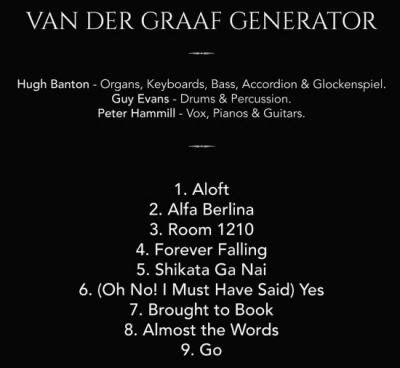 Van Der Graaf Generator – Do not Disturb (2016)