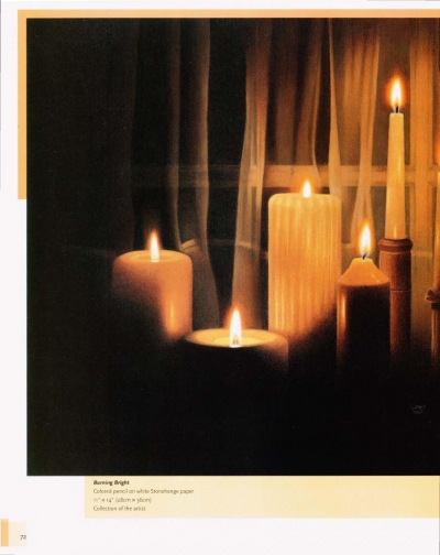 Painting Light with Colored Pencil