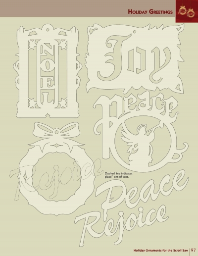 Holiday Ornaments for the Scroll Saw: Over 300 Beautiful Patterns from the Berry Basket Collection
