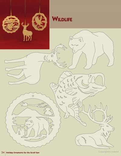 Holiday Ornaments for the Scroll Saw: Over 300 Beautiful Patterns from the Berry Basket Collection