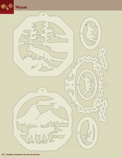 Holiday Ornaments for the Scroll Saw: Over 300 Beautiful Patterns from the Berry Basket Collection