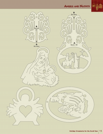 Holiday Ornaments for the Scroll Saw: Over 300 Beautiful Patterns from the Berry Basket Collection