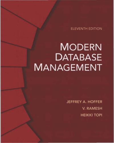 Modern Database Management (11th Edition)