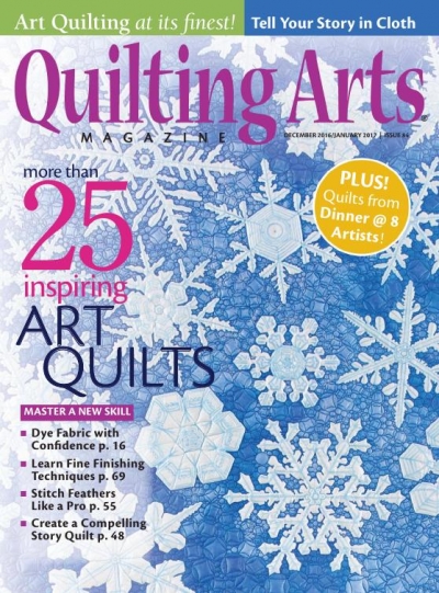 Quilting Arts Magazine (December 2016 – January 2017)