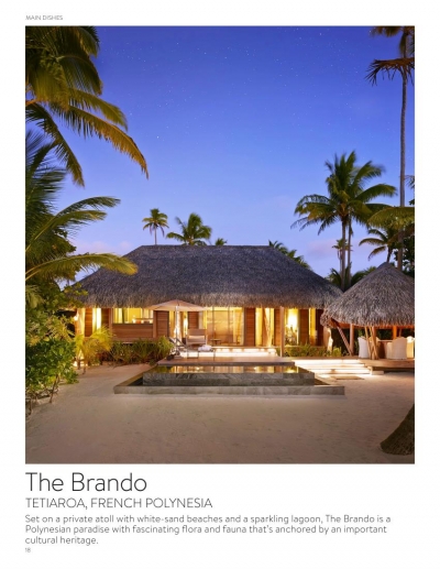 National Geographic Unique Lodges of the World. Recipes