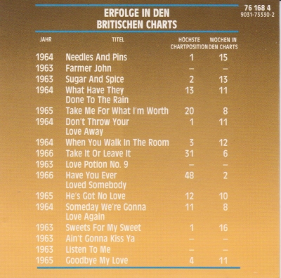 The Searchers ‎– Die grossen Erfolge einer Supergruppe (1991) (CD - Rip)