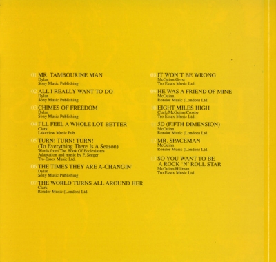 The Byrds ‎– The Very Best Of The Byrds (1997) (CD - Rip)