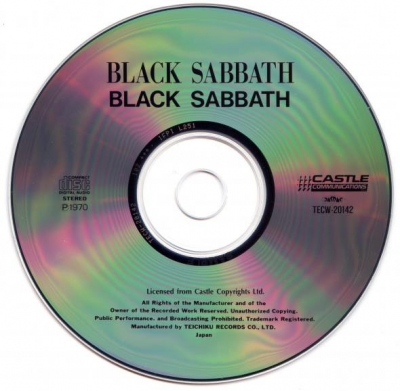 Black Sabbath - Black Sabbath (1996, Remastered, Japan)