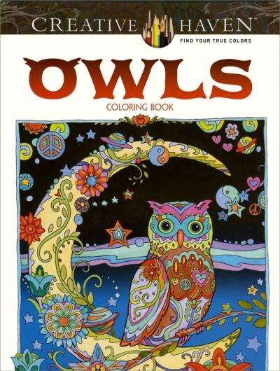 Creative Haven Owls Coloring Book (Adult Coloring)