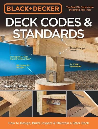 Black & Decker Deck Codes & Standards: How to Design, Build, Inspect & Maintain a Safer Deck Black & Decker Deck Codes & Standards: How to Design, Build, Inspect & Maintain a Safer Deck