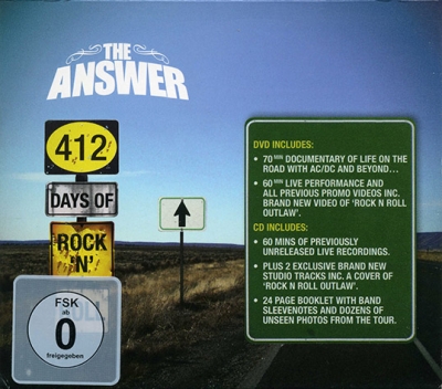 The Answer - 412 Days Of Rock 'N' Roll (2011)