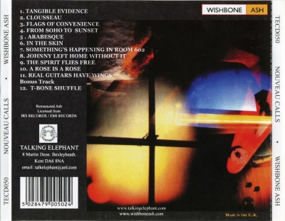 Wishbone Ash - Nouveau Calls (1987) [TECD050]