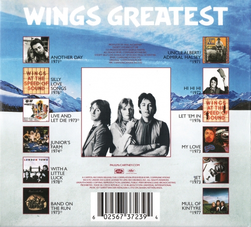 Paul McCartney & Wings - Wings Greatest (1978) [2018]