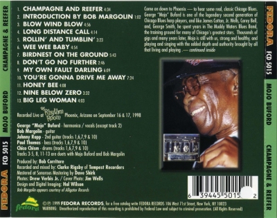 Mojo Buford - Champagne & Reefer (1999)