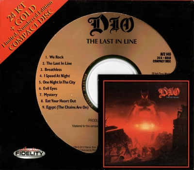 Dio - The Last In Line (1984) [24KT + Gold Limited, Numbered Edition, 2012]
