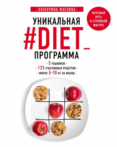 Уникальная #DIET_программа: 5 рационов; 125 счастливых рецептов; минус 5-10 кг за месяц
