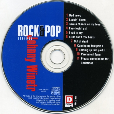Johnny Winter - Rock & Pop Legends (1995)