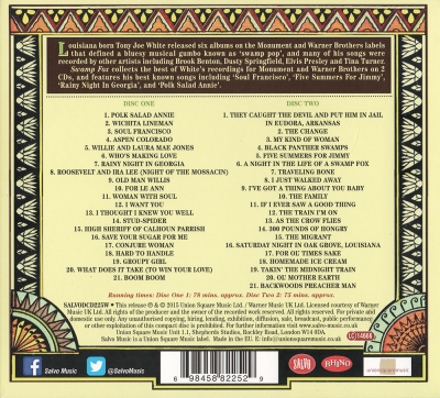 Tony Joe White - Swamp Fox: The Definitive Collection 1968 - 1973 (2015)