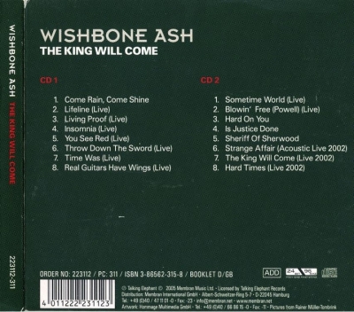 Wishbone Ash - The King Will Come (2005)