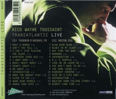 Nico Wayne Toussaint - Transatlantic Live (2004)
