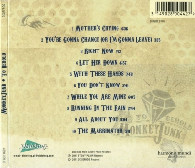 MonkeyJunk - To Behold (2011)