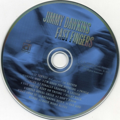 Jimmy Dawkins - Fast Fingers 1969 (1998 Delmark DD-623)