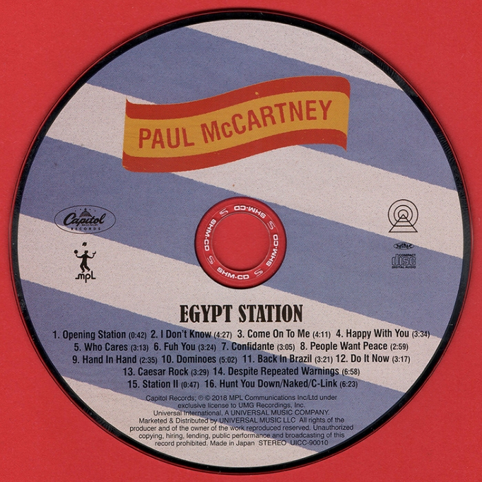 Рaul МcCartney - Еgypt Statiоn (2018) [Explorer's Edition, 2SHM-CD]