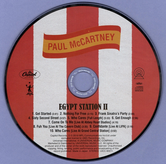 Рaul МcCartney - Еgypt Statiоn (2018) [Explorer's Edition, 2SHM-CD]