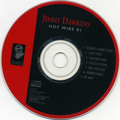Jimmy Dawkins - Hot Wire 81 (1981)