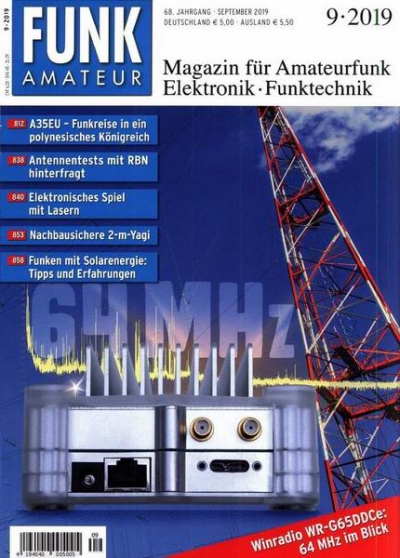 Funkamateur №9 (сентябрь 2019)