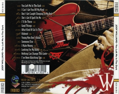 Jody Williams - You Left Me In The Dark (2004)