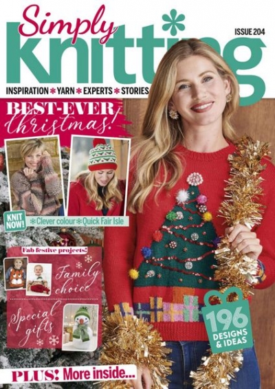 Simply Knitting №204 2020 Christmas